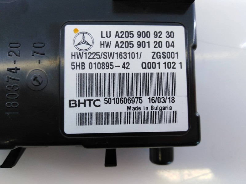 Recambio de modulo electronico para mercedes-benz clase glc coupe (bm 253)(6.2016) glc 220 d 4matic (253.305) referencia OEM IAM