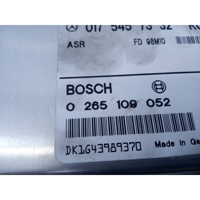 Recambio de centralita asr para mercedes-benz clase e (w210) familiar 220 t cdi (210.206) referencia OEM IAM 0175457332 02651090