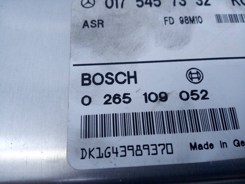 Recambio de centralita asr para mercedes-benz clase e (w210) familiar 220 t cdi (210.206) referencia OEM IAM 0175457332 02651090