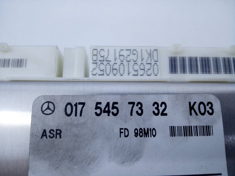 Recambio de centralita asr para mercedes-benz clase e (w210) familiar 220 t cdi (210.206) referencia OEM IAM 0175457332 02651090