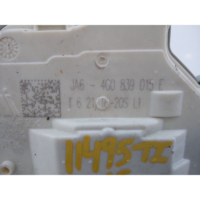 Recambio de cerradura puerta trasera izquierda para audi a6 berlina (4gc) 2.0 tdi ultra referencia OEM IAM 4G0839015E  E1-A5-48-