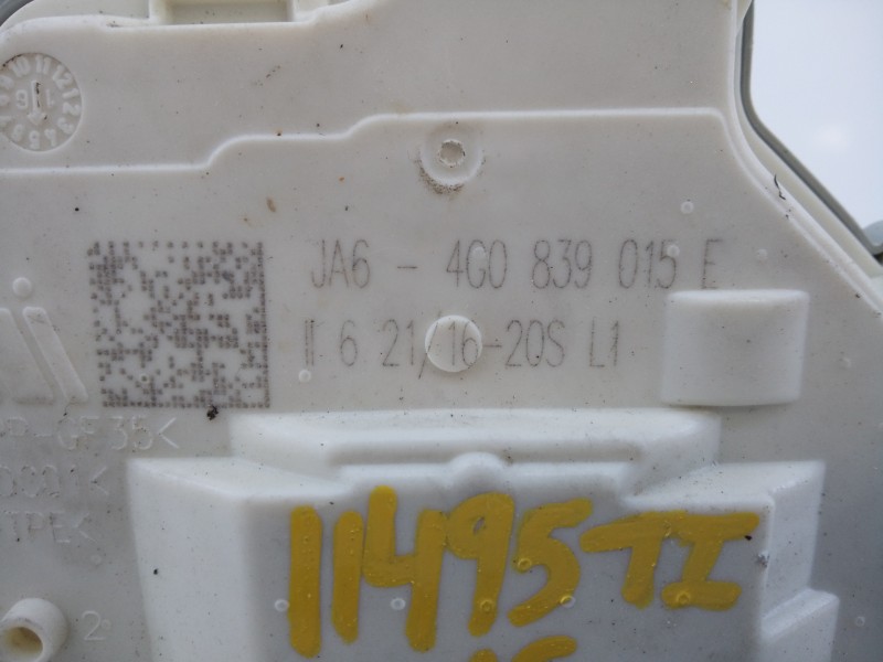 Recambio de cerradura puerta trasera izquierda para audi a6 berlina (4gc) 2.0 tdi ultra referencia OEM IAM 4G0839015E  E1-A5-48-