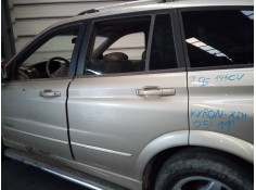 Recambio de puerta trasera izquierda para ssangyong kyron 200 xdi limited referencia OEM IAM    2