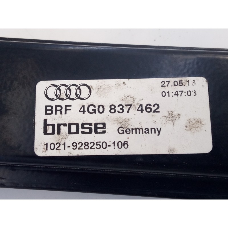 Recambio de elevalunas delantero derecho para audi a6 berlina (4gc) 2.0 tdi ultra referencia OEM IAM 8K0959802B 4G0837462 E1-B6-
