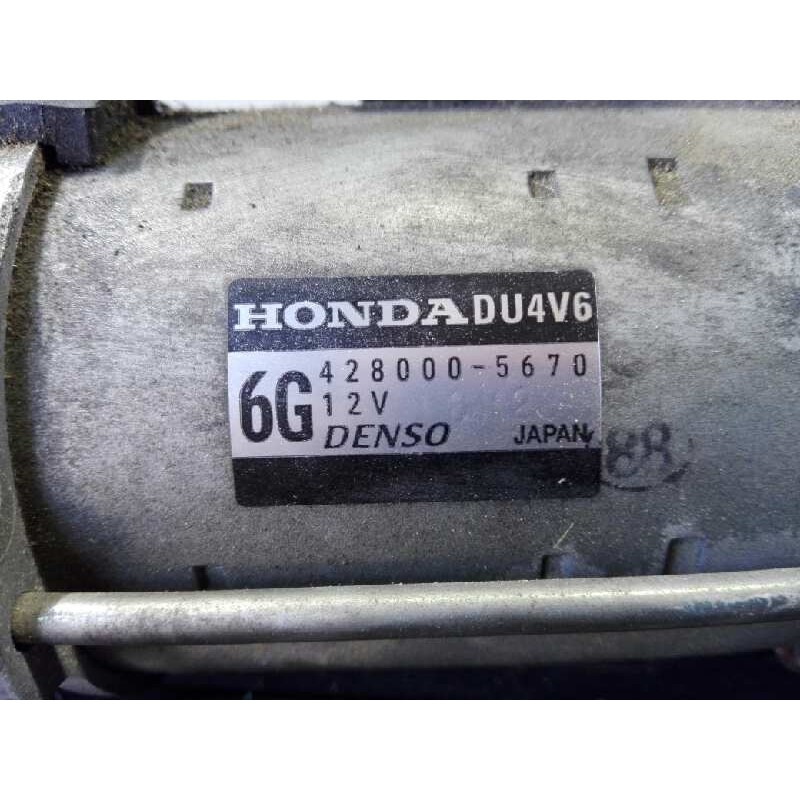 Recambio de motor arranque para honda cr-v elegance 4x4 referencia OEM IAM 4280005670  P3-A10-24-2