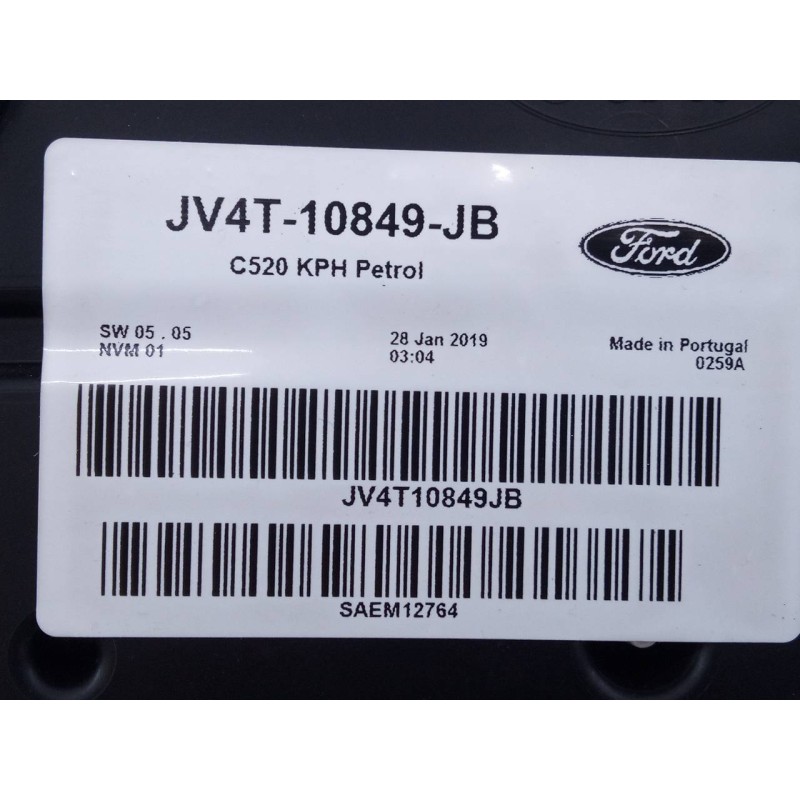 Recambio de cuadro instrumentos para ford kuga (cbs) titanium referencia OEM IAM JV4T10849JB  E3-B3-24-2