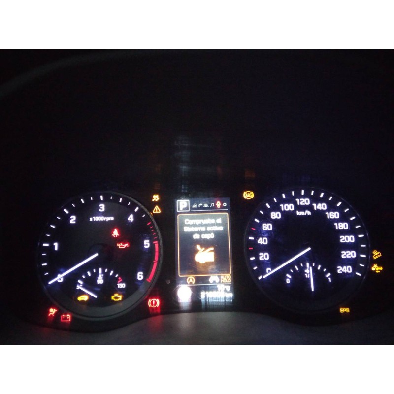 Recambio de cuadro instrumentos para hyundai tucson style blue 2wd referencia OEM IAM 94013D7AL0  E3-A3-49-1