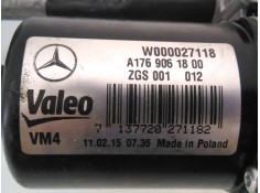 Recambio de motor limpia delantero para mercedes-benz clase a (w176) a 180 cdi blueefficiency (176.012) referencia OEM IAM A1769 2