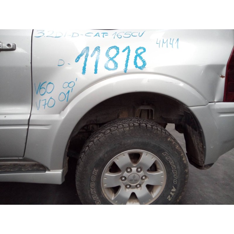 Recambio de aletin trasero izquierdo para mitsubishi montero (v60/v70) 3.2 di-d gls (3-ptas.) referencia OEM IAM   