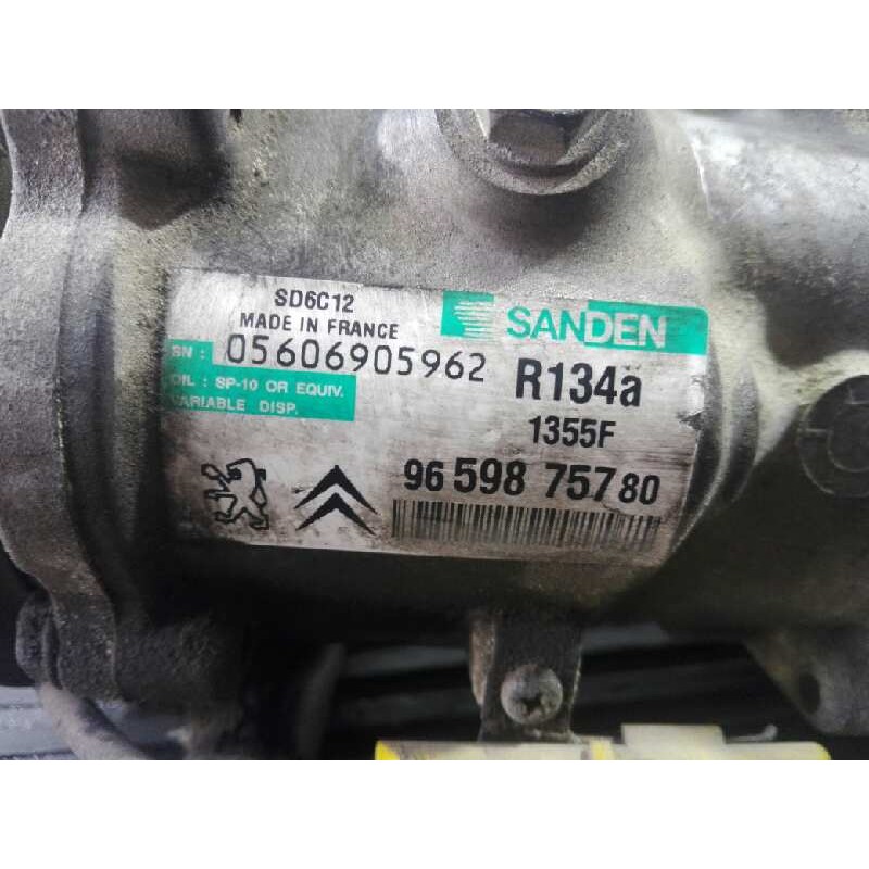 Recambio de compresor aire acondicionado para citroën c4 berlina collection referencia OEM IAM 05606905962 9659875780 P3-A1-3-3