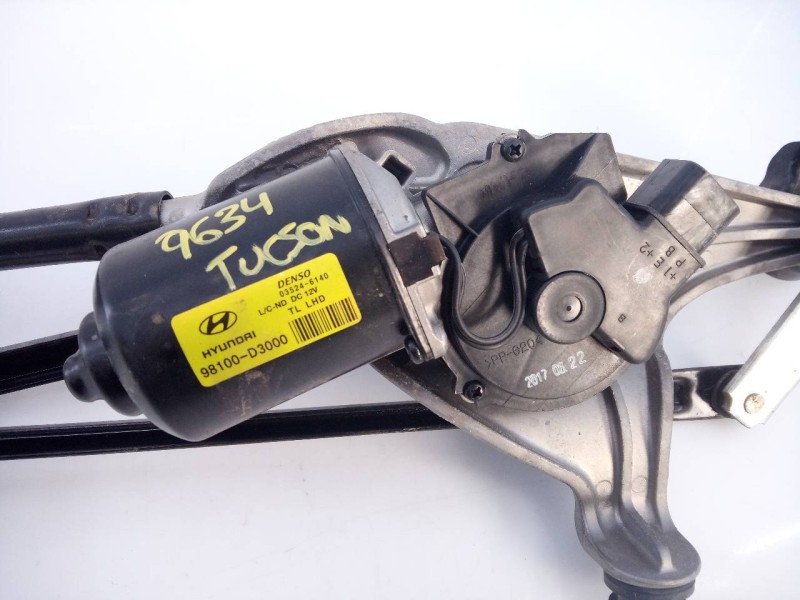 Recambio de motor limpia delantero para hyundai tucson style blue 2wd referencia OEM IAM 98100D3000  E2-B5-5-1