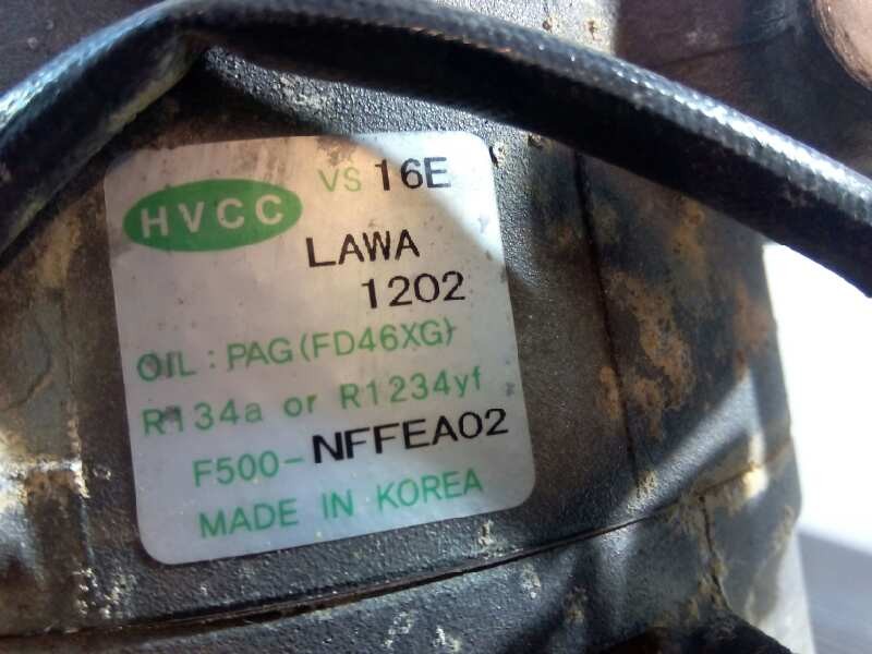 Recambio de compresor aire acondicionado para kia sportage referencia OEM IAM F500NFFEA02 NFFEA02 P3-A1-17-1