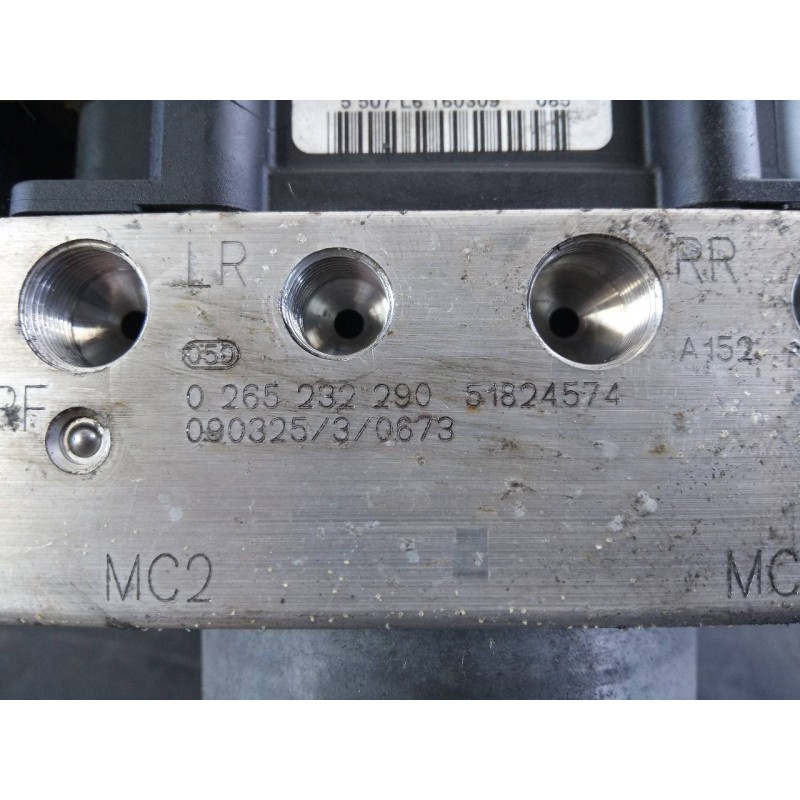 Recambio de abs para fiat nuova 500 (150) pop referencia OEM IAM 51824574 0265232290 P3-B8-24-4