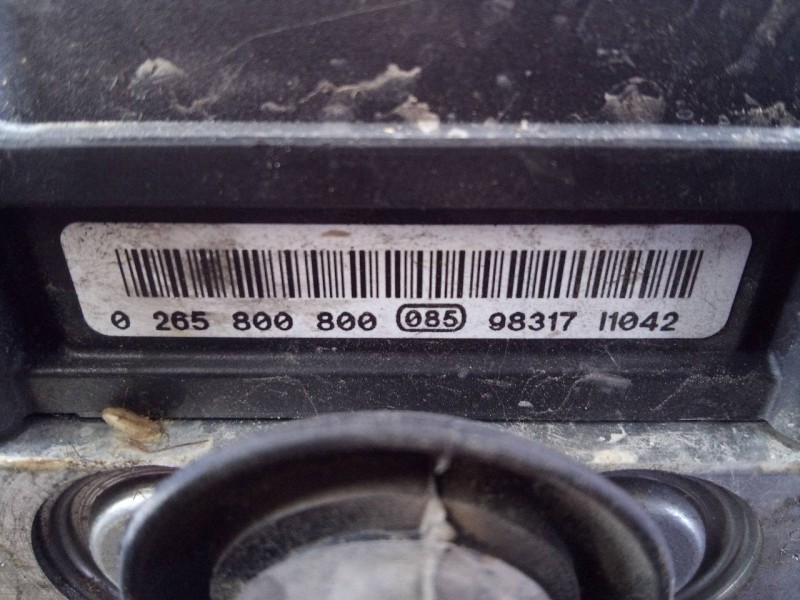 Recambio de abs para fiat nuova 500 (150) pop referencia OEM IAM 51824574 0265232290 P3-B8-24-4