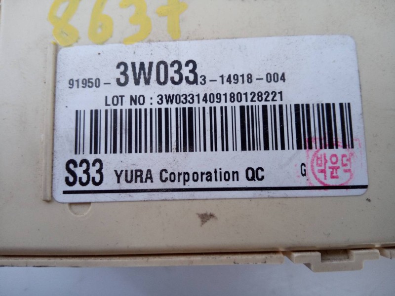 Recambio de caja reles / fusibles para kia sportage drive 4x2 referencia OEM IAM 919503W033  E3-A3-29-1