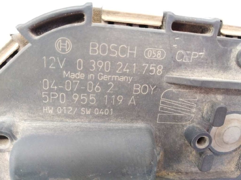 Recambio de motor limpia delantero para seat altea (5p1) referencia OEM IAM 5P0955119A 0390241758 E1-B6-48-4