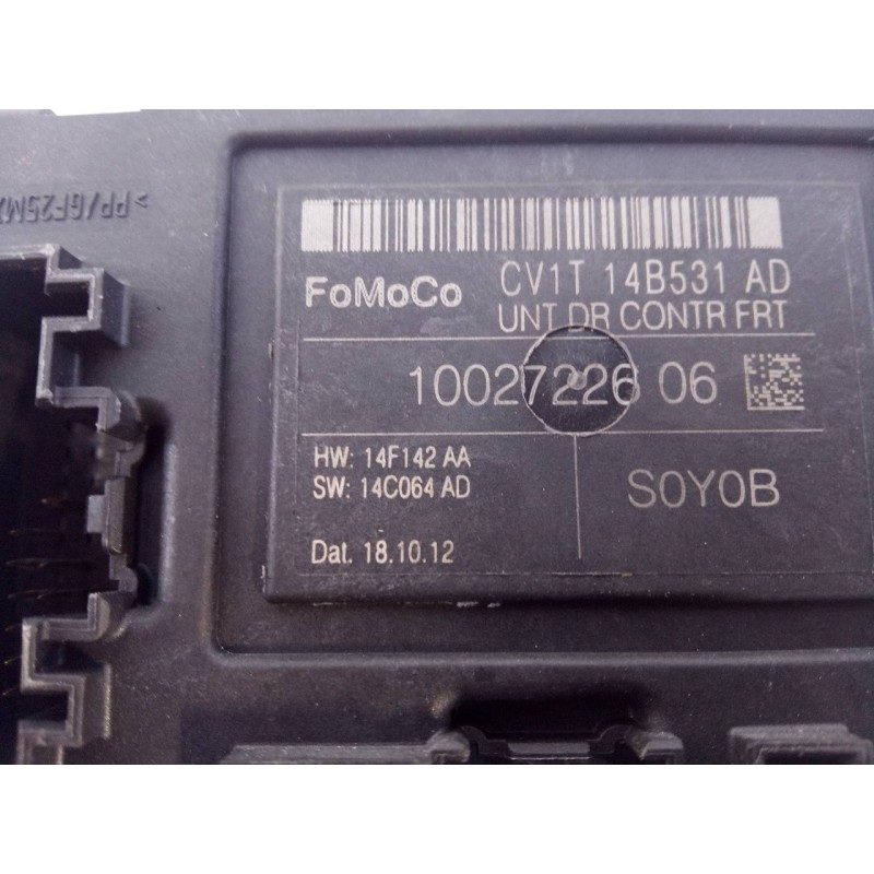 Recambio de centralita cierre para ford fiesta (ccn) titanium referencia OEM IAM CV1T14B531AD  E3-B3-24-2