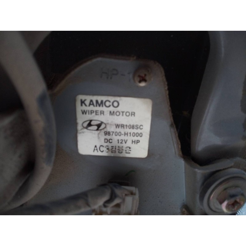 Recambio de motor limpia trasero para hyundai terracan (hp) 2.9 crdi gl referencia OEM IAM 98700H1000 WR108SC 