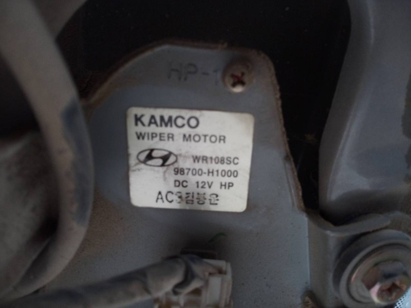 Recambio de motor limpia trasero para hyundai terracan (hp) 2.9 crdi gl referencia OEM IAM 98700H1000 WR108SC 