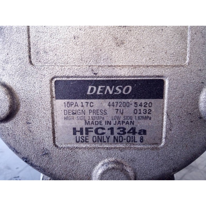 Recambio de compresor aire acondicionado para jaguar daimler referencia OEM IAM HFC134A 4472005420 P3-A1-19-3