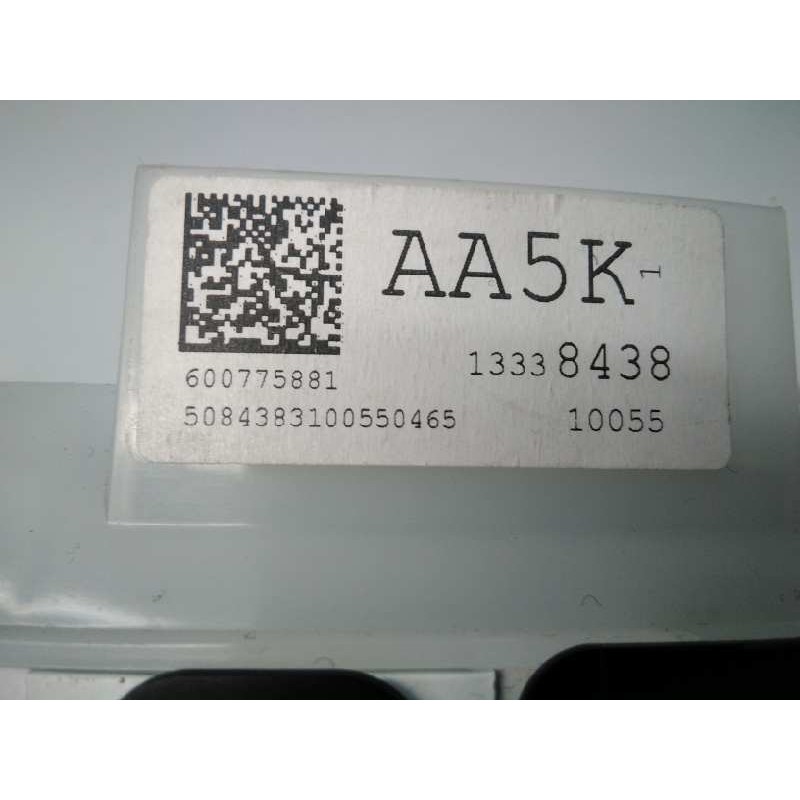Recambio de cuadro instrumentos para opel astra j lim. enjoy referencia OEM IAM 13338438 600775881 E3-A5-22-1
