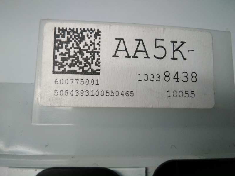 Recambio de cuadro instrumentos para opel astra j lim. enjoy referencia OEM IAM 13338438 600775881 E3-A5-22-1