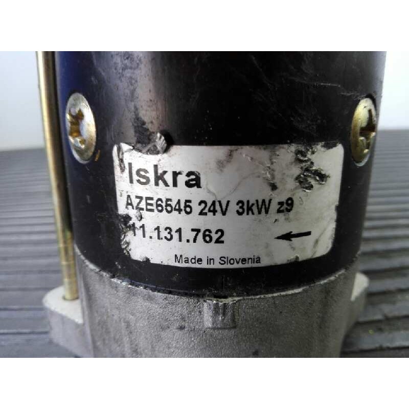 Recambio de motor arranque para land rover santana anibal 2800 comanrail referencia OEM IAM 11131762 AZE654524V P3-A10-13-4