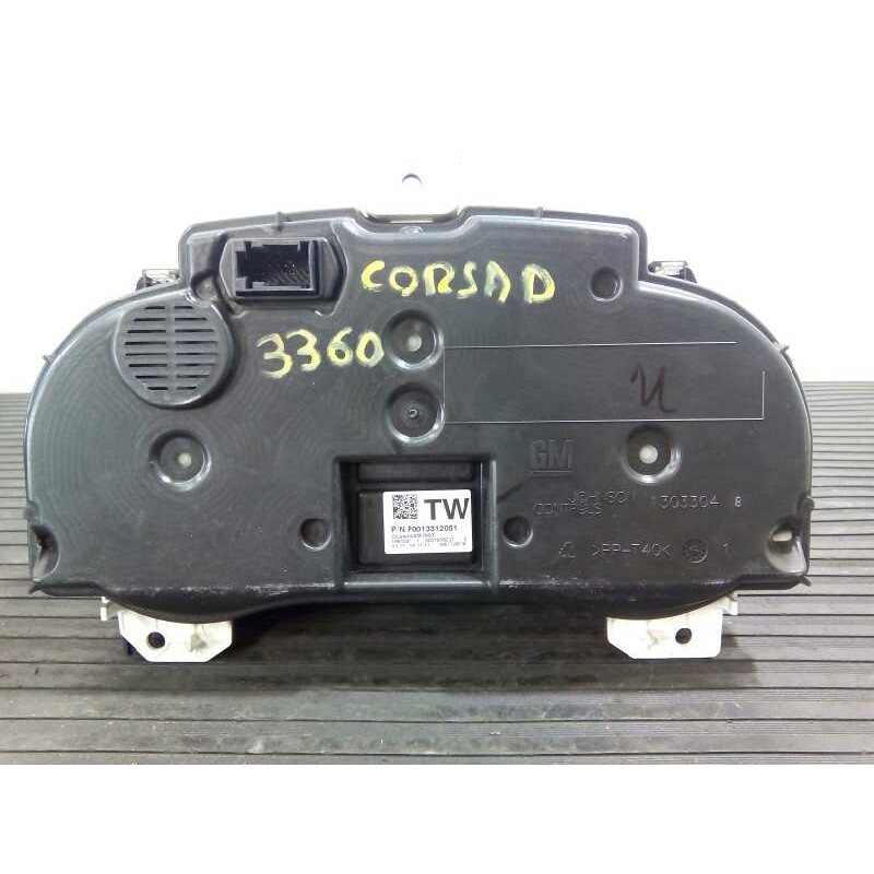 Recambio de cuadro instrumentos para opel corsa d ´´111 years´´ referencia OEM IAM P0013312051 1303304 E3-A5-28-5