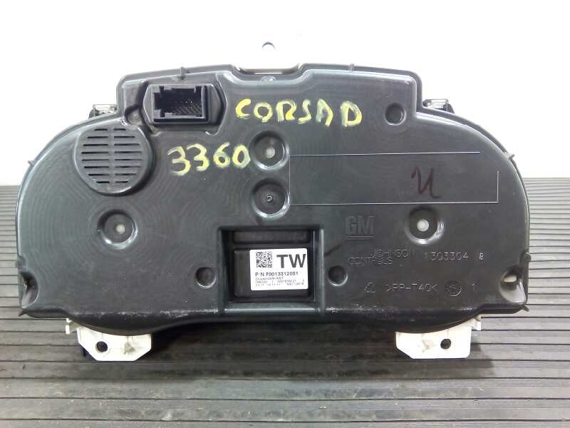 Recambio de cuadro instrumentos para opel corsa d ´´111 years´´ referencia OEM IAM P0013312051 1303304 E3-A5-28-5