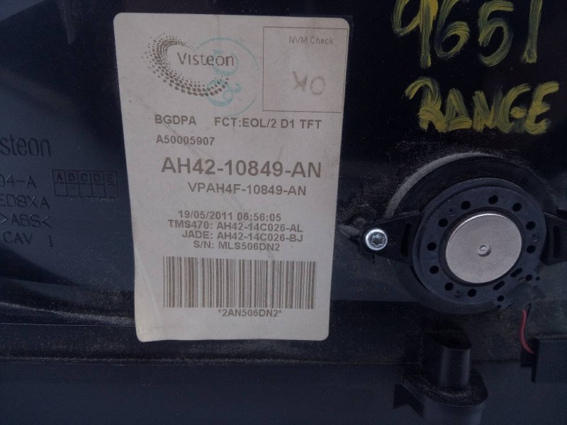 Recambio de cuadro instrumentos para land rover range rover (lm) v8 td autobiography referencia OEM IAM AH4210849AN  E3-B3-8-4