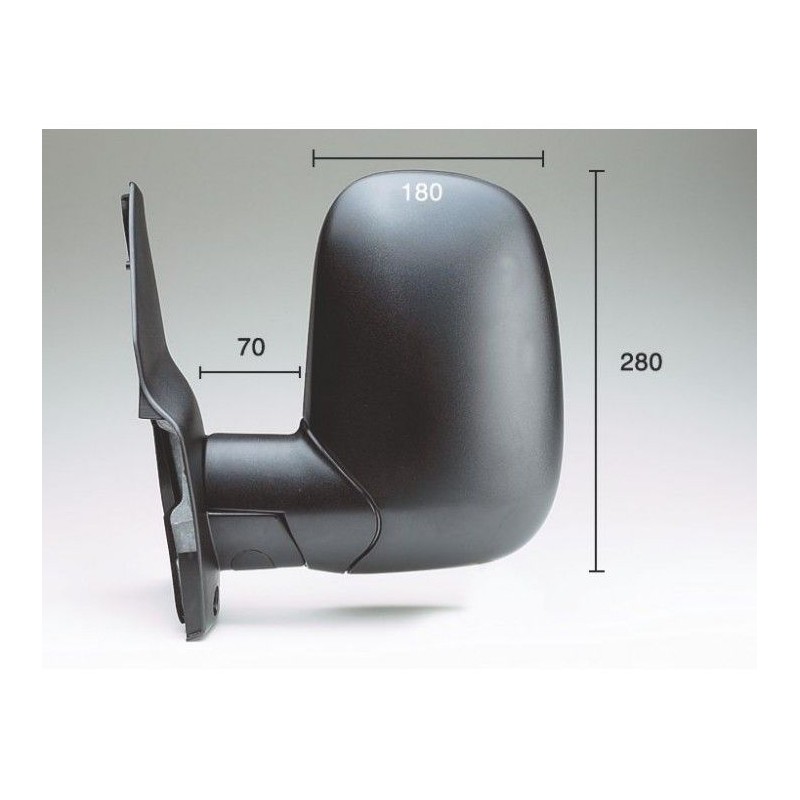 Recambio de retrovisor izquierdo manual para ford transit bus 1995 referencia OEM IAM 1051019016 NUEVO T2-3-A4-1