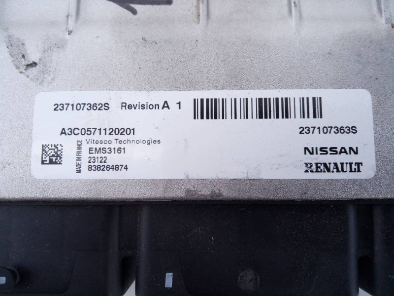Recambio de centralita motor uce para renault austral alpine referencia OEM IAM 237107363S 237107362S E2-A1-38-1