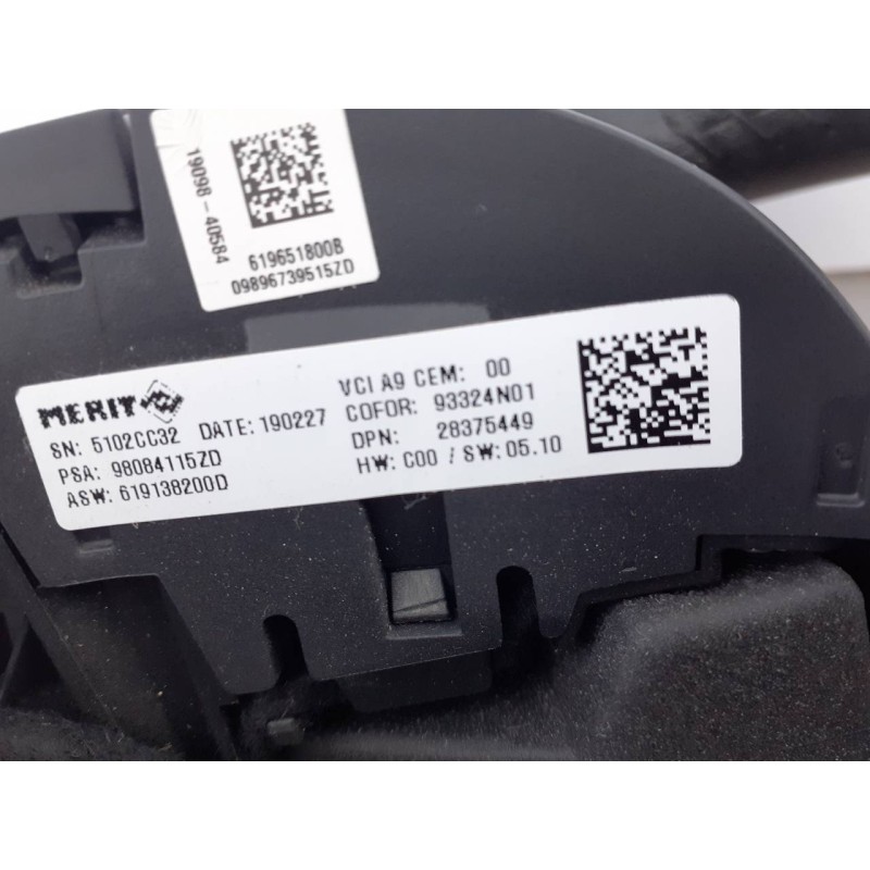 Recambio de volante para peugeot 2008 (p1) allure referencia OEM IAM 98084115ZD  E1-A4-26-1