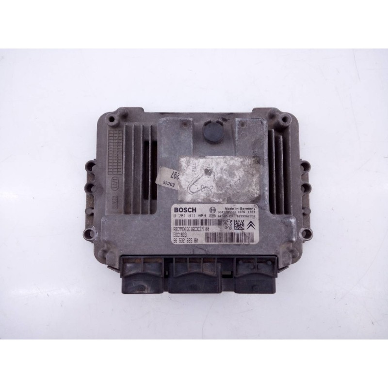 Recambio de centralita motor uce para peugeot 206 berlina 1.4 hdi referencia OEM IAM 9653202580 0281011089 E3-B2-35-2