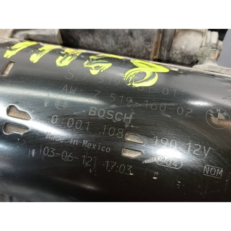 Recambio de motor arranque para bmw x5 (e53) 3.0i referencia OEM IAM 751916002 0001108190 P3-B7-19-1