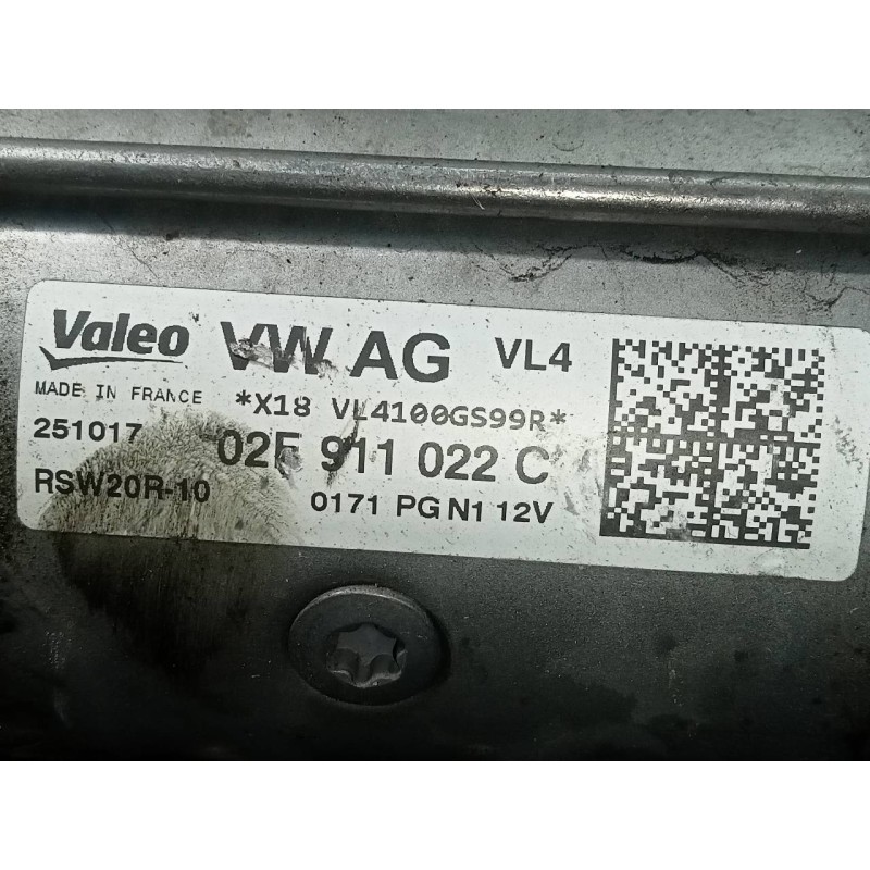 Recambio de motor arranque para volkswagen tiguan sport 4motion bmt referencia OEM IAM 02E911022C  P3-B7-17-1
