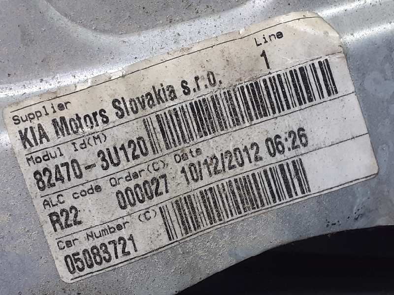 Recambio de elevalunas delantero izquierdo para kia sportage concept 4x2 referencia OEM IAM 824703U120 824031F010 P2-B4-9