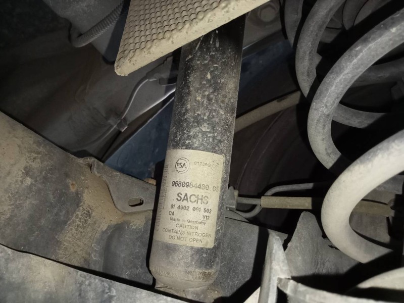 Recambio de amortiguador trasero derecho para peugeot partner kasten confort l1 referencia OEM IAM 9680984480  