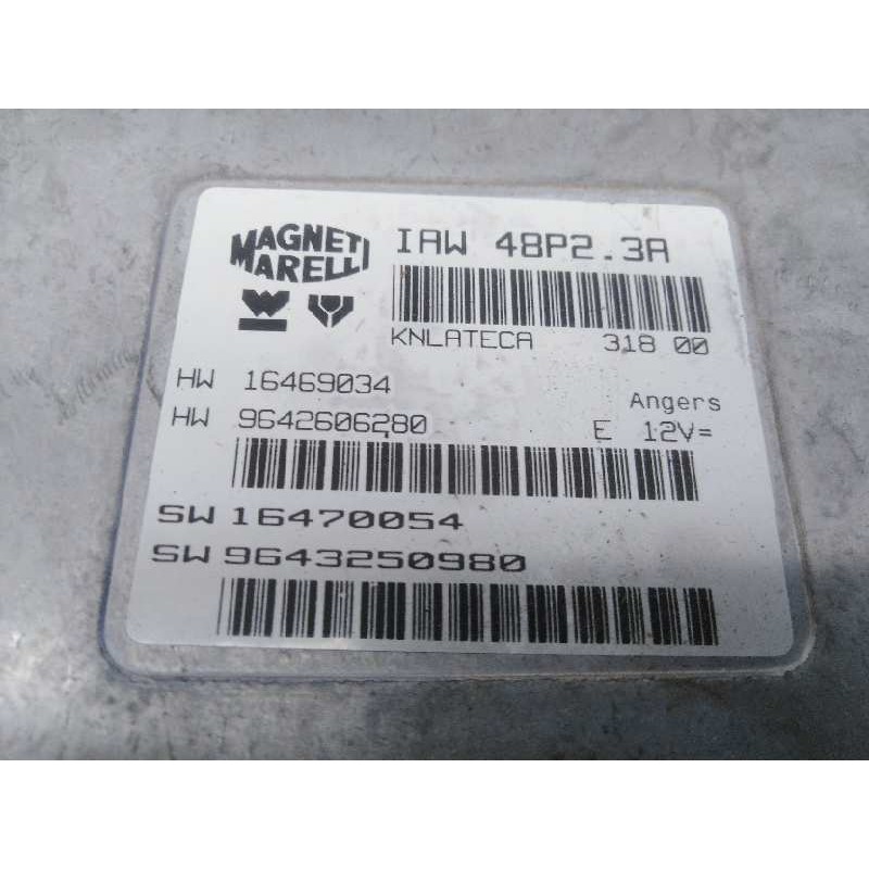 Recambio de centralita motor uce para peugeot 406 berlina (s1/s2) 2.0 16v cat referencia OEM IAM 16469034 9642606280 E3-B2-54-3