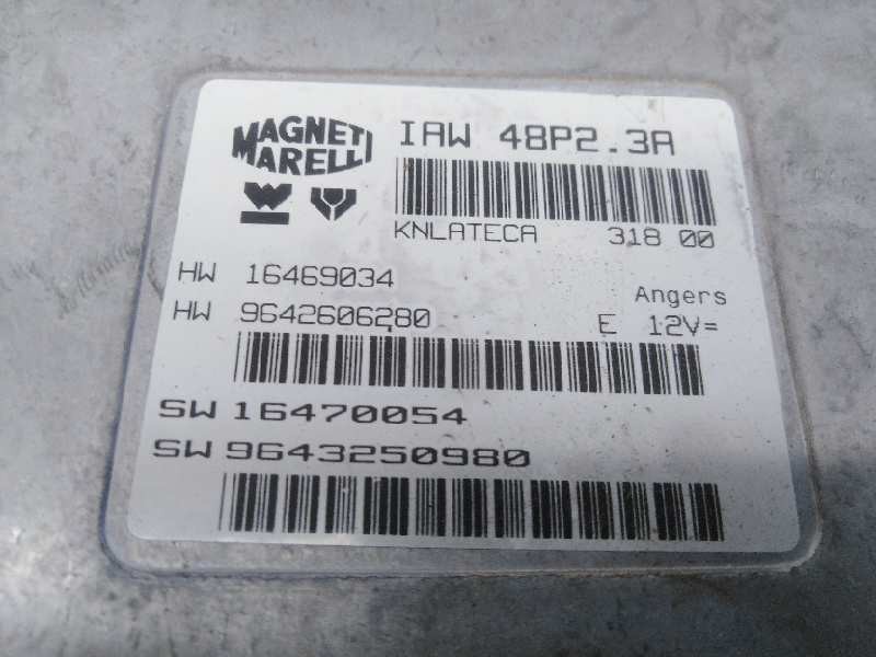 Recambio de centralita motor uce para peugeot 406 berlina (s1/s2) 2.0 16v cat referencia OEM IAM 16469034 9642606280 E3-B2-54-3