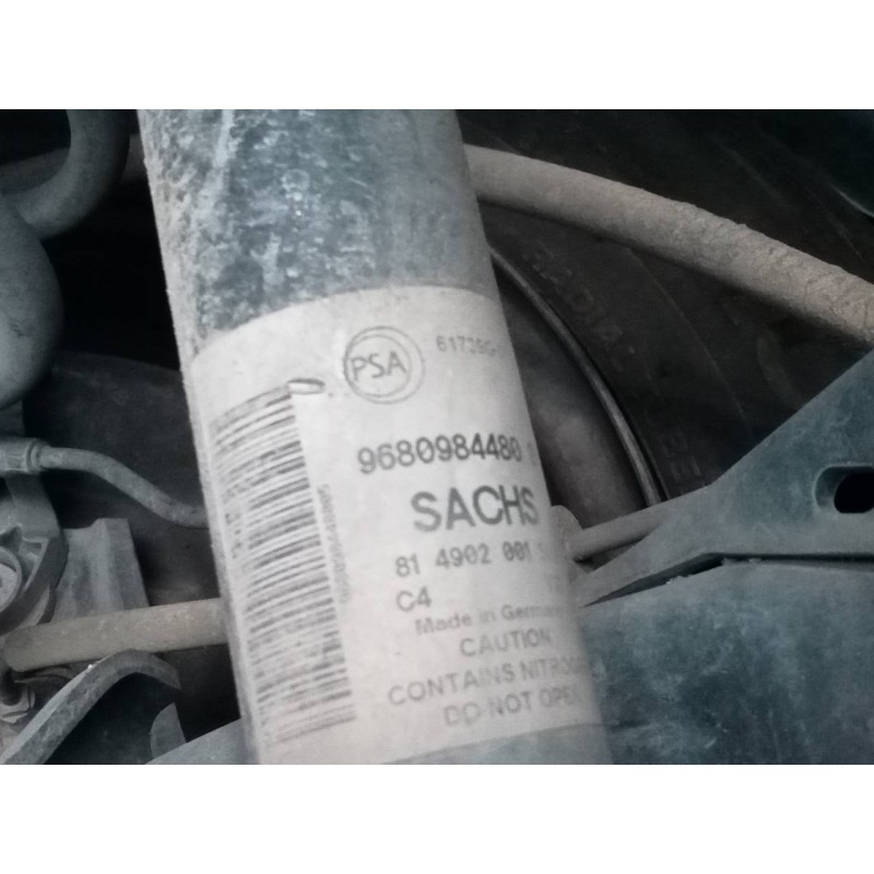 Recambio de amortiguador trasero izquierdo para peugeot partner kasten confort l1 referencia OEM IAM 9680984480  