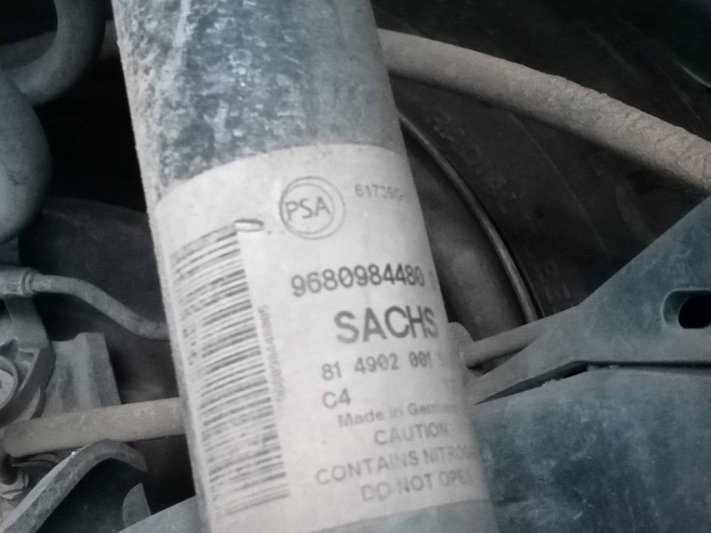 Recambio de amortiguador trasero izquierdo para peugeot partner kasten confort l1 referencia OEM IAM 9680984480  