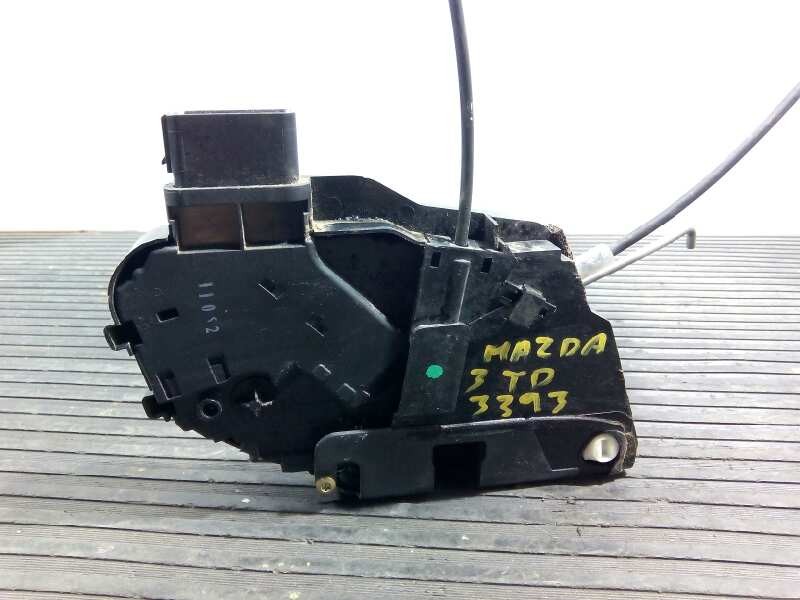 Recambio de cerradura puerta trasera derecha para mazda 3 berlina (bk) 1.6 crdt active referencia OEM IAM 3N6AA26412C  E2-A2-55-