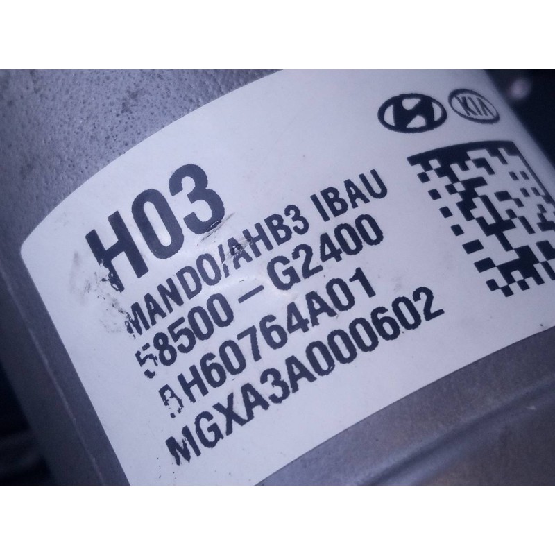 Recambio de abs para hyundai ioniq hybrid referencia OEM IAM 58500G2400 BH60764A01 P3-B8-28-5