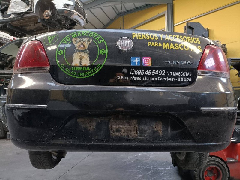 Recambio de paragolpes trasero para fiat linea (110) 1.3 16v jtd cat referencia OEM IAM   