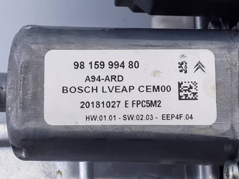 Recambio de elevalunas trasero derecho para peugeot 2008 (--.2013) allure referencia OEM IAM 9815999480  E1-A4-20-1