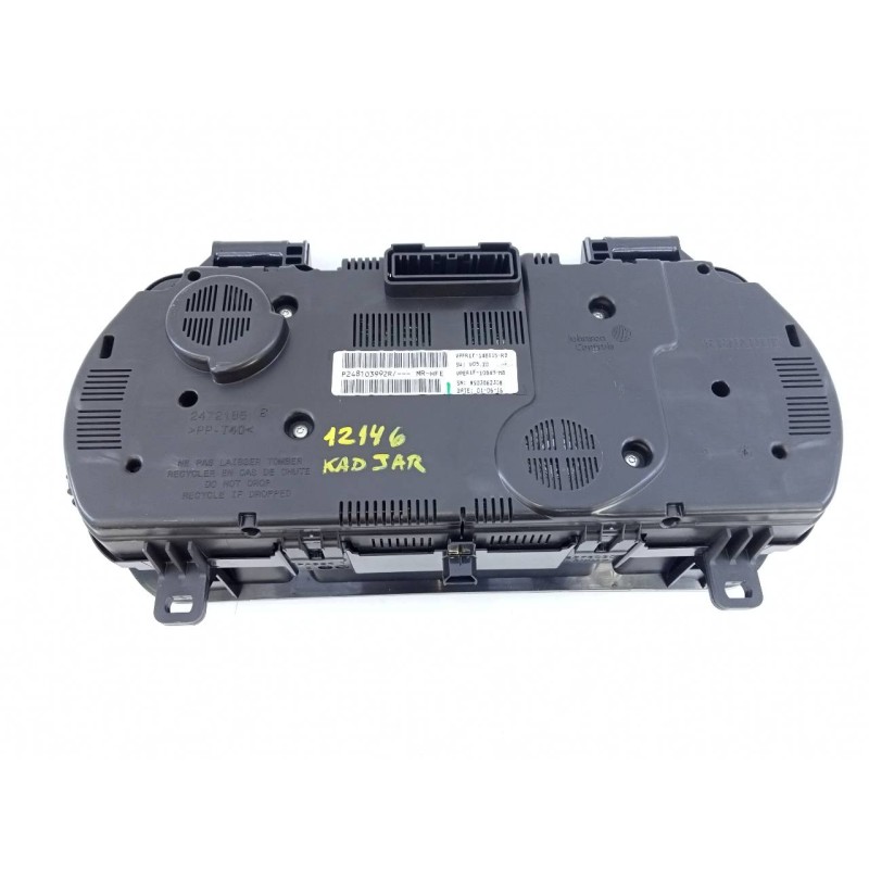 Recambio de cuadro instrumentos para renault kadjar limited referencia OEM IAM 248103992R  E2-A1-44-3