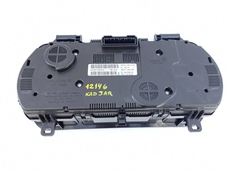Recambio de cuadro instrumentos para renault kadjar limited referencia OEM IAM 248103992R  E2-A1-44-3