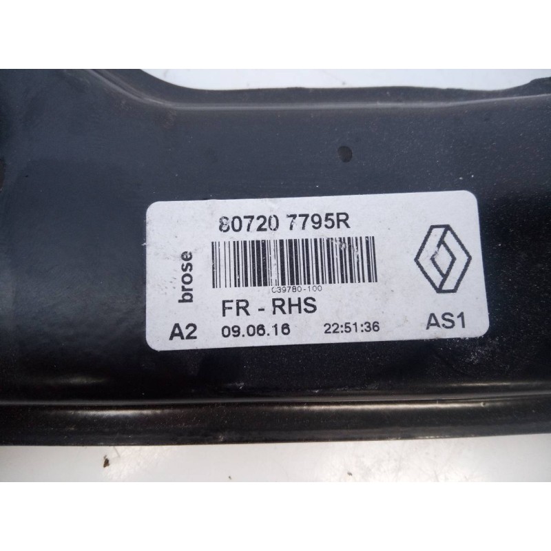 Recambio de elevalunas delantero derecho para renault kadjar limited referencia OEM IAM 807207795R 160226C22008100 E1-A1-44-2