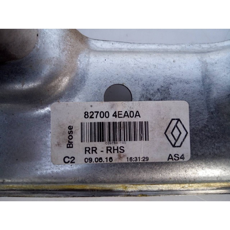 Recambio de elevalunas trasero derecho para renault kadjar limited referencia OEM IAM 827004EA0A  E1-A1-48-1